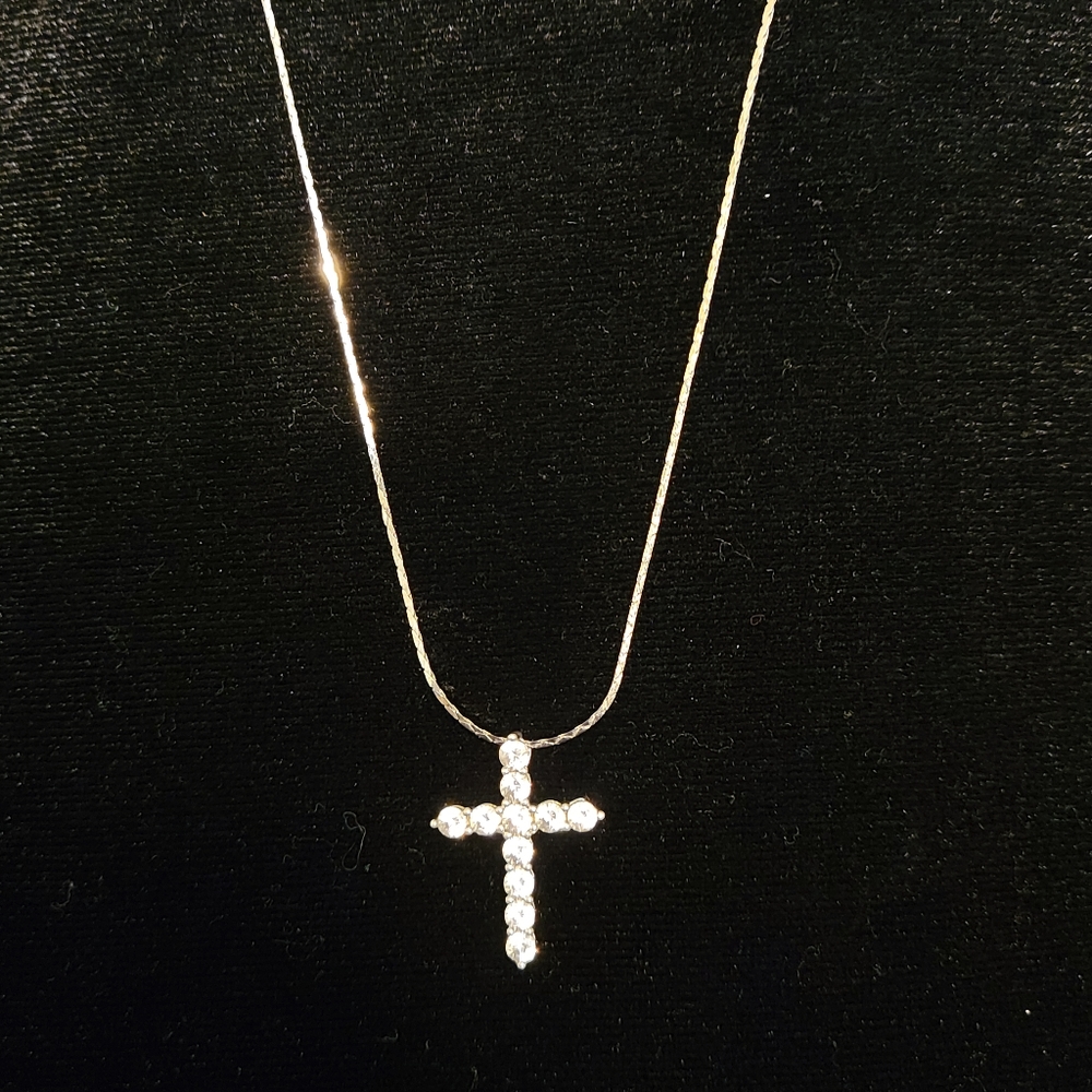 Diamond Cross Necklace